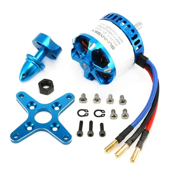 

SUNNYSKY X4120-III X4125-III 230KV 260KV 430KV 480KV 550KV 250KV 420KV 515KV Brushless Motor for Fixed Wing RC Drone Helicopter