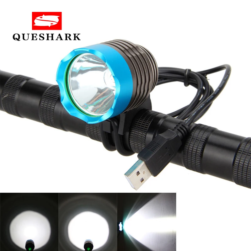 3000LM CREE XM L T6 светодиодный Возможность зарядки при помощи разъема USB светильник
