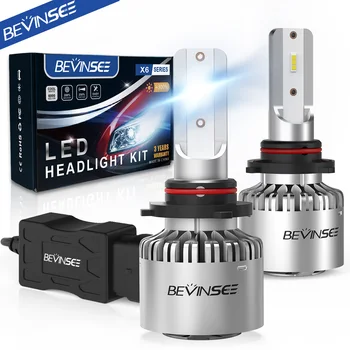 

8000Lm 9006 9005 Led Car Headlight H4 Hi/Lo Beam H7 9005 HB3 9006 HB4 H11 P13W PSX24W Auto Led Headlamp Fog Light Lamp 6000K 60W