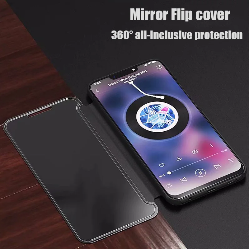 Smart Mirror Flip Case For Huawei P30 P20 Mate 30 20 10 9 8 20X Pro Lite P9 P10 Plus For Huawei Nova 3 3i 4 4e Phone Case Cover