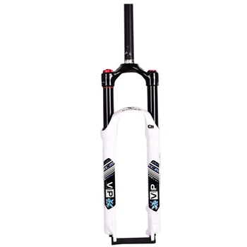

26 Inches Aluminium Alloy Mountain Bike Air Pressure Shoulder Control Front Fork - White