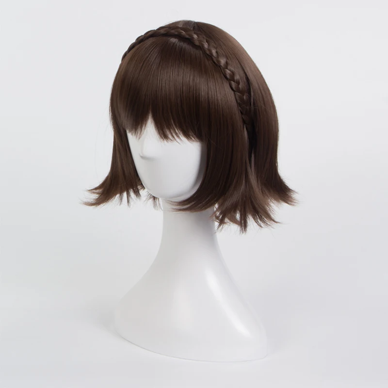 Anime Persona 5 Makoto Niijima Cosplay Costume P5 Queen Cosplay Wigs Female High School Student Uniforms Halloween Carnival0 (10)