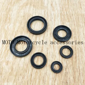

6pcs Free Shipping Motorcycle engine oil seal kit sets For Yamaha TZR125 TZR 125 Rubber