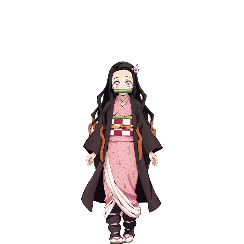 Аниме Demon Slayer косплей реквизит чистый Kamado Nezuko Дерево Печать бамбуковая палочка Kimetsu No Yaiba бамбуковая трубка