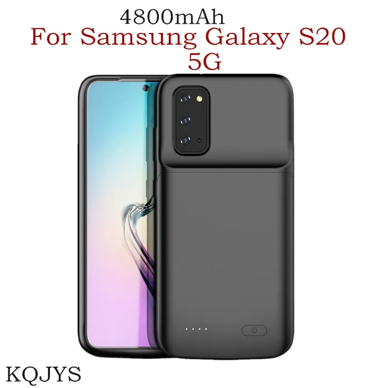 

KQJYS External Battery Charger Cases For Samsung Galaxy S20 5G Portable Power Bank Charging Case for Galaxy S20 5G Battery Case