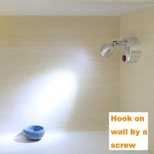 3W Светодиодный настольный портативный светильник с беспроводным питанием от батареи