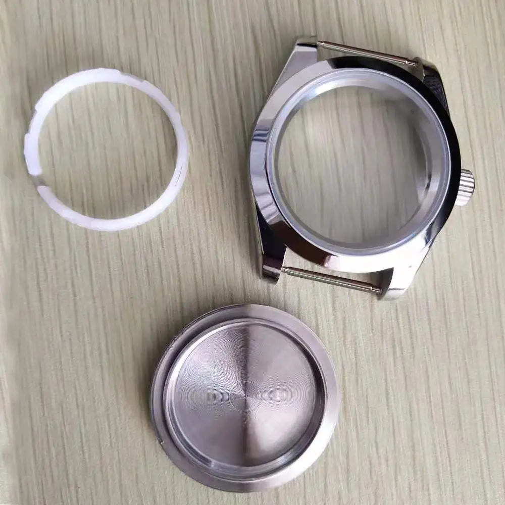 39 мм стерильный чехол для часов из нержавеющей стали 316L Fit ETA 2836/Miyata 8215/2813, 3804 автоматический механический механизм