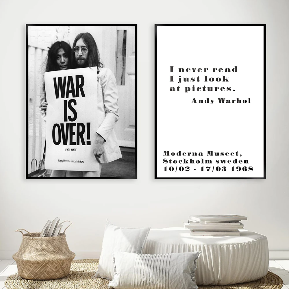 Черно-Белая настенная Картина на холсте с изображением Мужчины Женщины