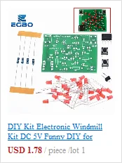 1 ~ 20PCS Einfache LED-Blitz DIY Kits Schaltung Elektronik Elektronische Suite 1,2mm Teile für Arduino Flash LED Kit Elektronische DIY Kit – Detail 6