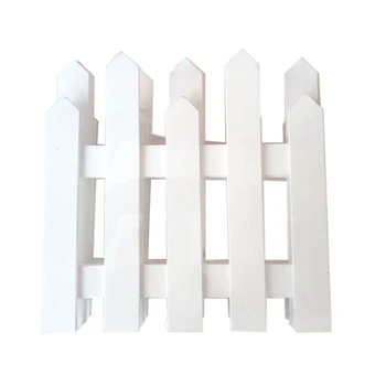 

Christmas Decorations Wooden Fence Christmas Tree Fence White Event Venue Layout Decoration Festive Atmosphere for Home Bars B
