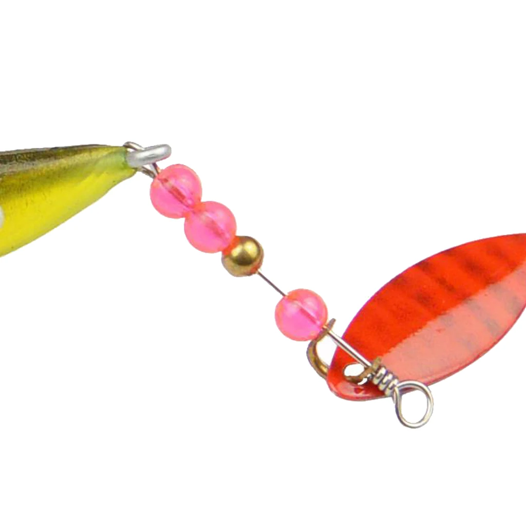 1 Piece 3D eyes Soft Fishing Lure T Tail Fishing Bait Sequin Spinnerbait Crankbait Replacement Tackles for Fishing Lovers