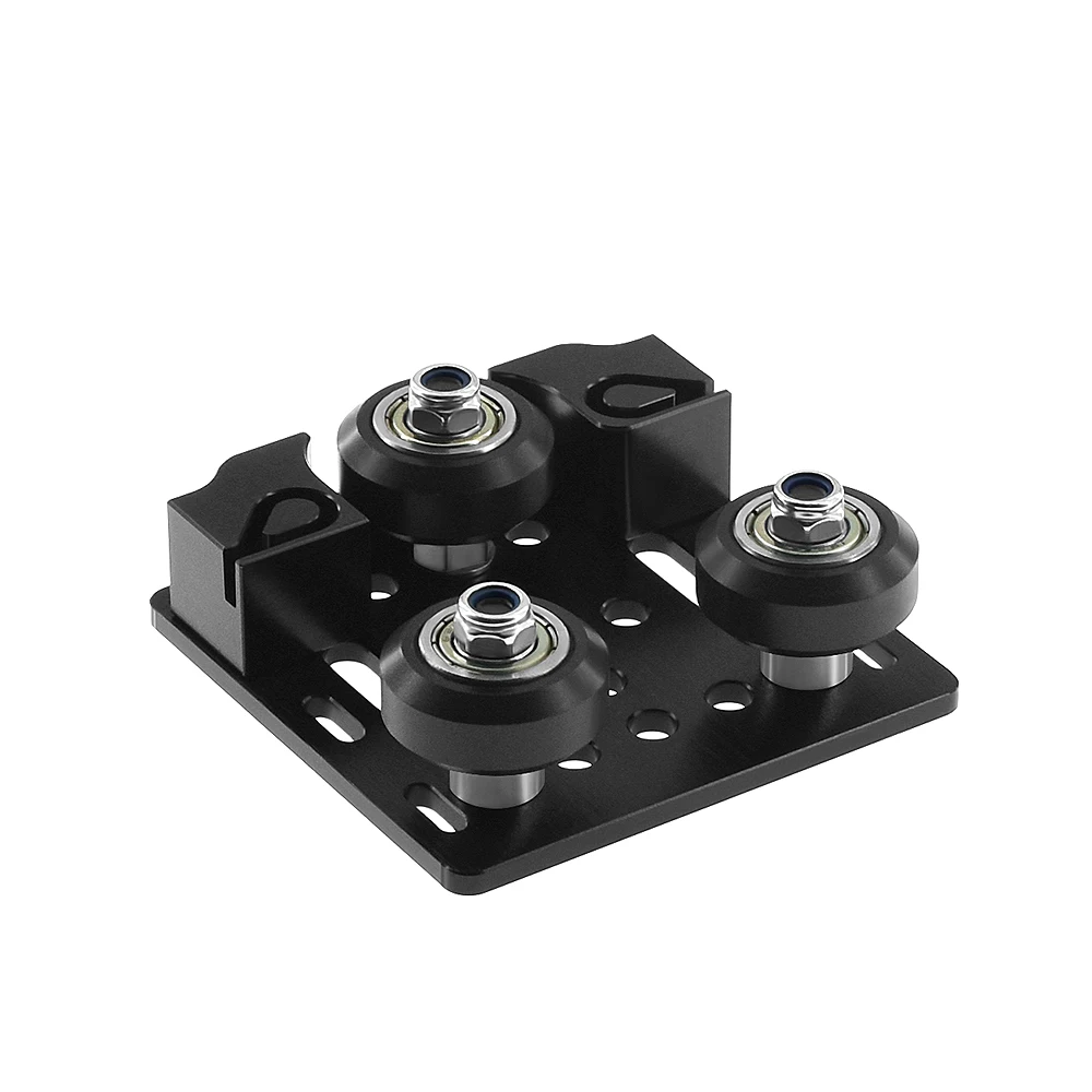 

V-Slot Openbuilds Y-Axis Slider Aluminum Plate buckle 2020 Aluminum Profile Slider Plate with timing belt for TEVO Tarantula