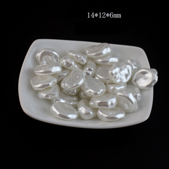 Baroque Pearls Imitation Resin Loose Spacer Beads for Jewelry Making DIY Necklace Pendants Bracelet Earring Beads Charms