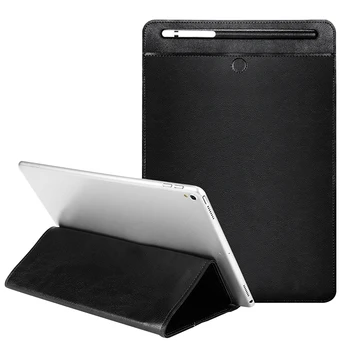 

Anti Slip Foldable Stand Holder Magnetic Button Fashion Portable Bag Protective Cover Soft Case Storage For IPad Pro11 2020