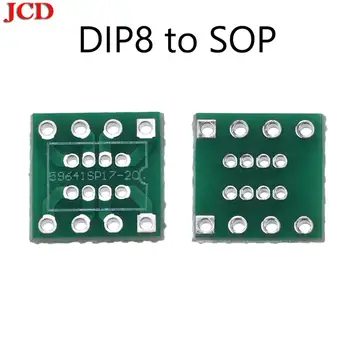 

JCD New PCB Board DIP8 to SOP Interposer Module PCB Board Adapter Plate DIP8 to SOP Adapter Converter Plate