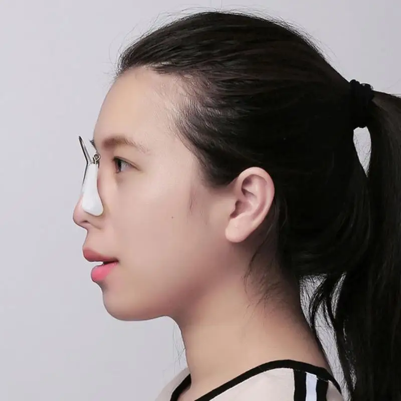Силиконовое приспособление для изменения формы носа клип поднятие носа формируя мост выпрямление косметическое средство для похудения