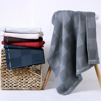 

Cotton Soft Bath Towels Large Gray Absorbent High Quality Adult Bath Towels Couple Asciugamani Home Bathroom Bath Towels MM60YJ