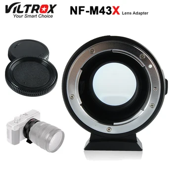 

Viltrox NF-M43X Focal Reducer Speed Booster Adapter Turbo w/ Aperture for Nikon Lens to M4/3 camera GH4 GH5GK GH85GK GF7GK GX7
