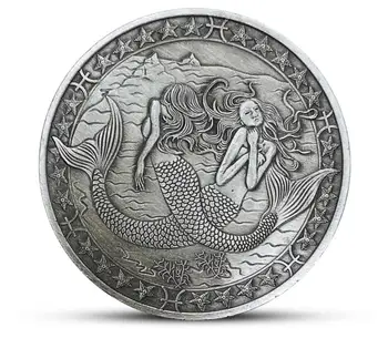 

Drop Shiping 12 Constellation Pisces Souvenir Coin Western Astrology Embossed Collectible Commemorative Coins Holiday Gifts