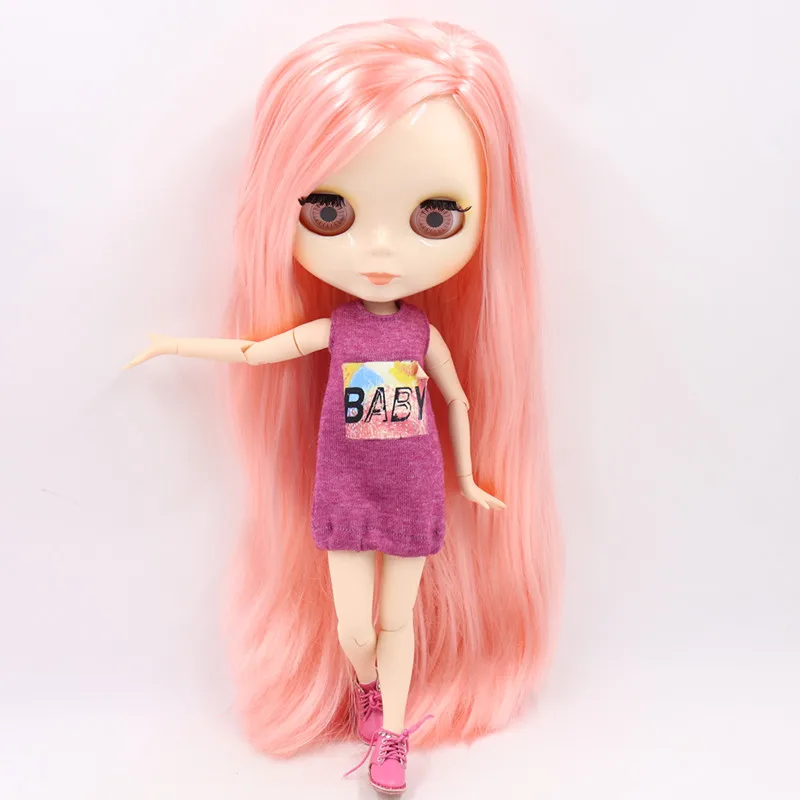 ICY Blyth кукла Обнаженная 1/6 шарнир тело 30 см игрушки BJD белое блестящее лицо с дополнительными руками AB и Лицевая панель DIY модные куклы подарок для девочки