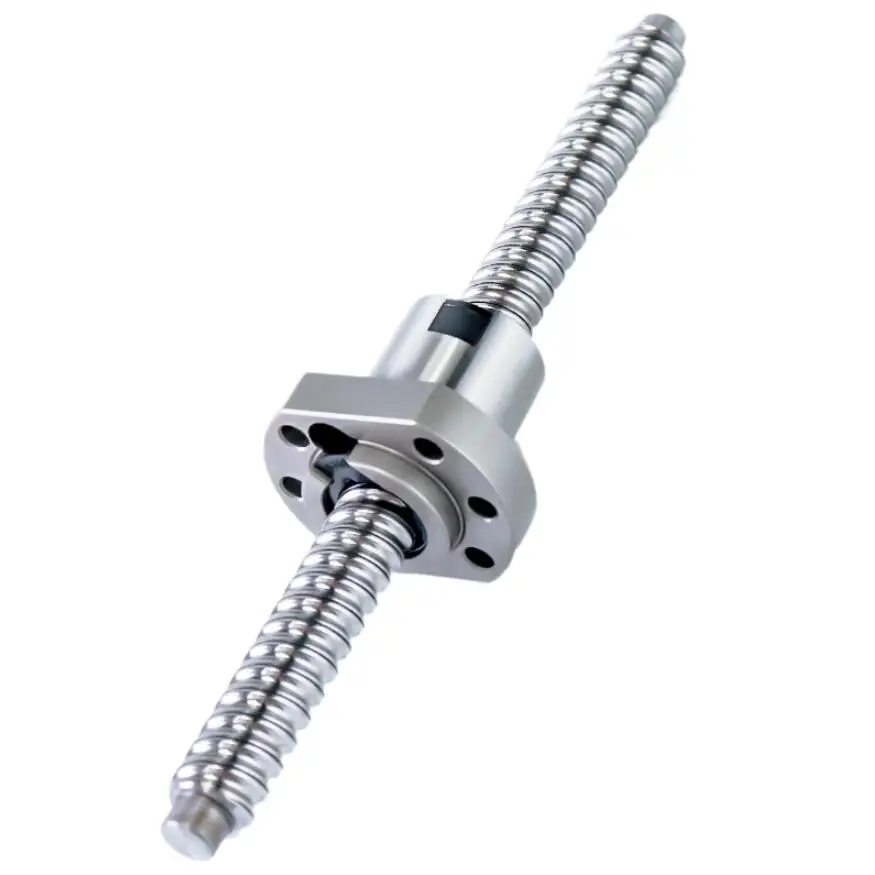 

C5 SFA2010 Ballscrew with Flange Ballnut End Machined CNC Ball Screw RM2010 Customizable Any Size Processing Mode for 3D Priter