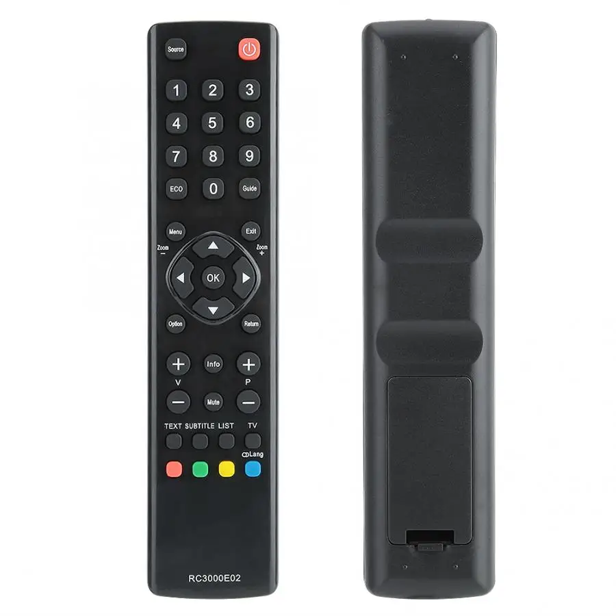 Universal Remote Control 2PCS Multi-Function Large Buttons TV for TCL RC3000E02 LED LCD Television controle | Электроника