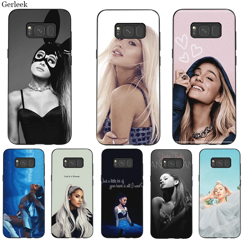 Phone Case For Samsung J6 A70 A60 A50 A40 A30 A20 A10 A9 A8 A7 6 A5 A3 Cover Sexy Cat Ar Ariana Grande Newest Super Cute Shell | Мобильные