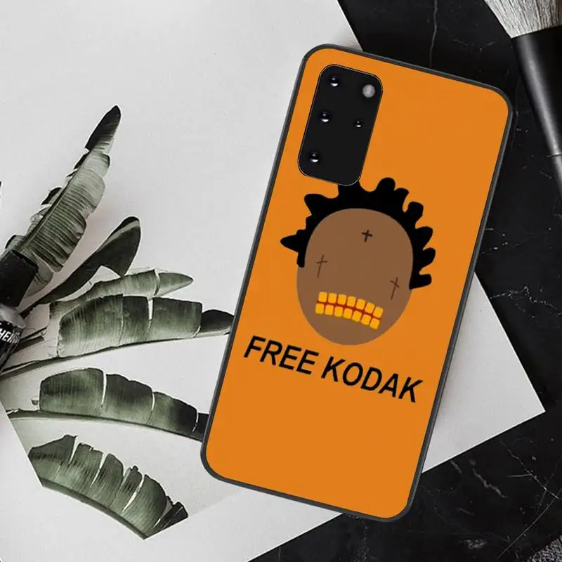 PENGHUWAN Kodak Black Rapper Customer High Quality Phone Case for Samsung S20 plus Ultra S6 S7 edge S8 S9 plus S10 5G