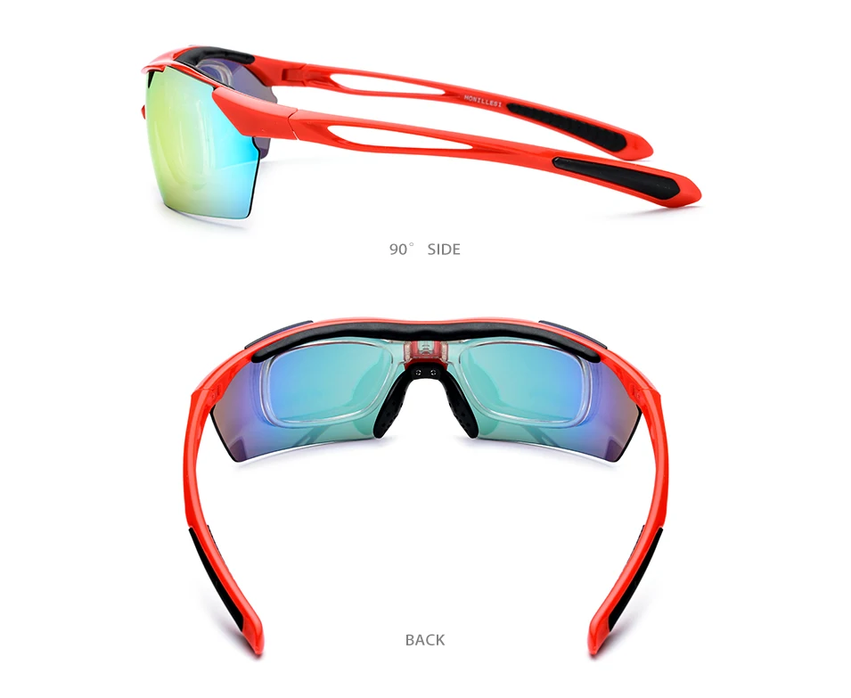 HONILLESI TR90 поляризационные солнцезащитные очки для мужчин спортивные солнцезащитные очки для женщин для рыбалки на открытом воздухе защитные очки для вождения 5 линз 8005
