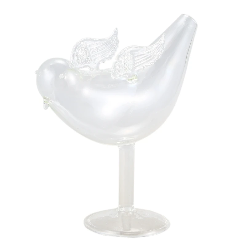 

150ML Bird Shape Cocktail Goblet Glass Personality Molecular Smoked Modelling Glass Fantasy Wine Goblet