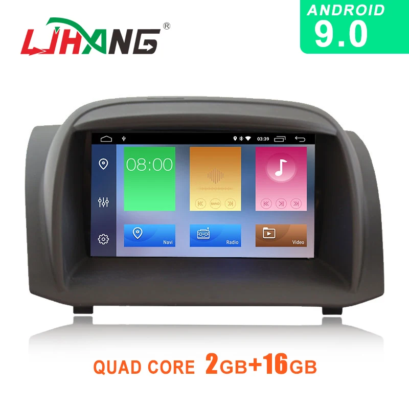 

LJHANG Car Multimedia Player Android 9.0 For Ford Fiesta 2008-2017 WIFI 2 Din Car DVD Radio Player GPS Navigation Stereo IPS RDS