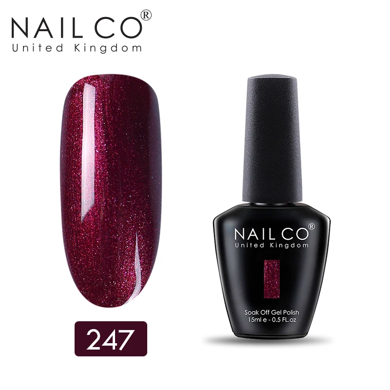 NAILCO Гель-лак набор все для маникюра Полупостоянный Vernis 15 мл УФ-гель для ногтей Hybird Gellak дизайн ногтей маникюр - Цвет: 11247