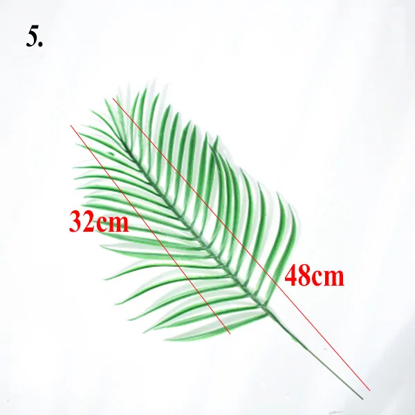 25~80cm Simulation Leaf Fake Plant Leaves for Adornment Photography Background Accessories Studio Photo Shooting Backdrops Props E