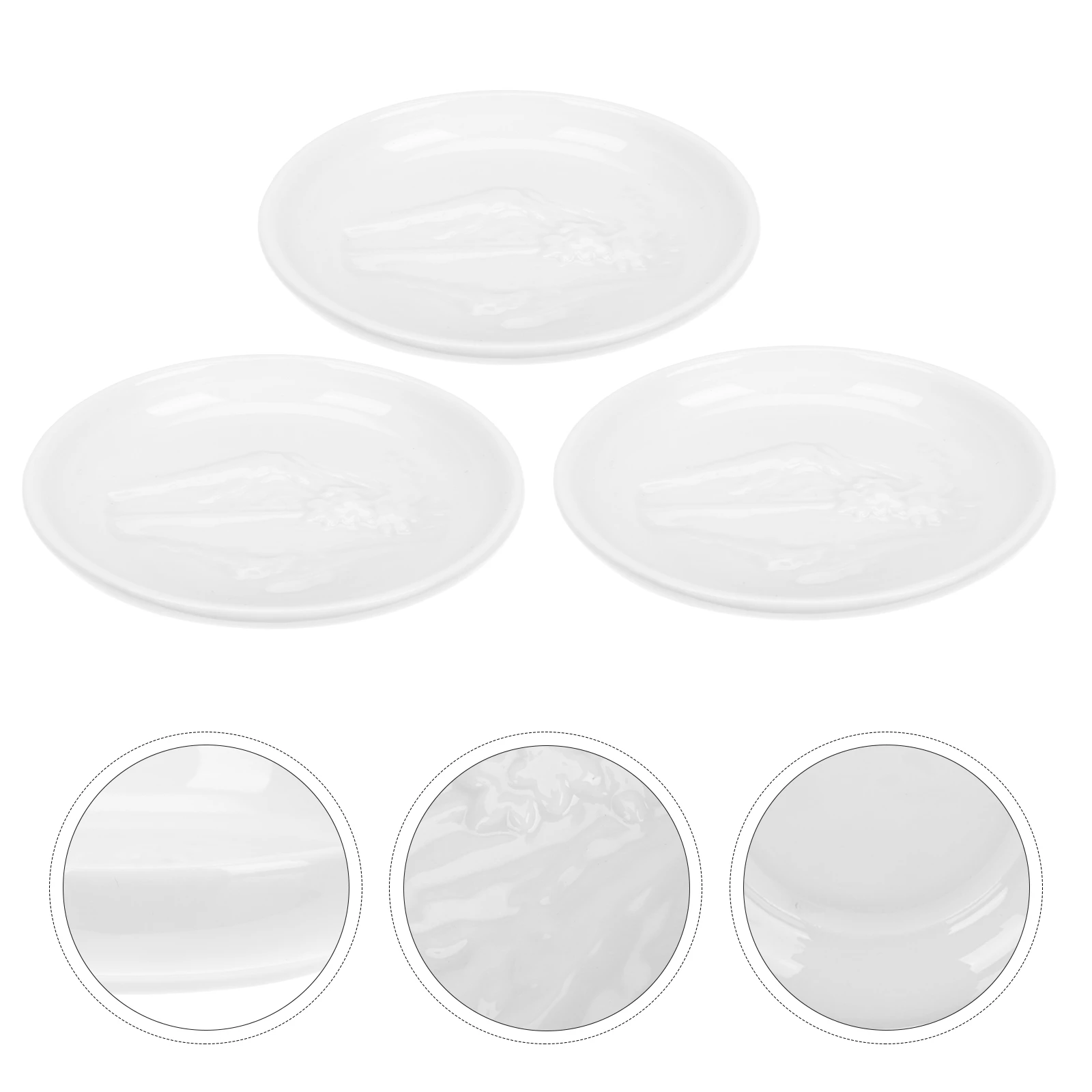 3pcs Kitchen Snack Plates 早い者勝ち