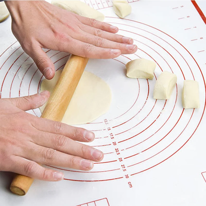 Baking Sheet Pad silicone baking mats Kitchen Tools Silicone Rolling Dough Pastry Bakeware Liner Pad Mat Oven Pasta Pizza Kitchen Accessories Cooking