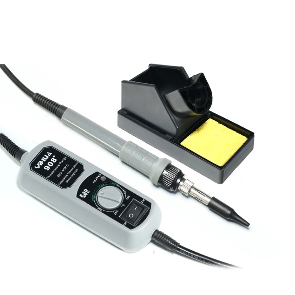 Паяльник YIHUA Электрический с регулируемой температурой 908 + 60 Вт|soldering iron