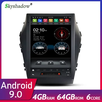 

Vertical Tesla Car DVD Player DSP IPS PX6 Android 9.0 4G +64G SIM GPS Radio Wifi BT For Hyundai IX45 2015 2016 2017