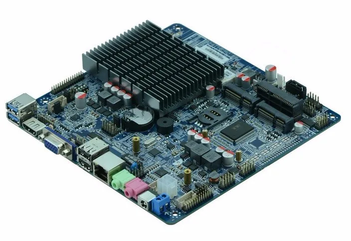 J1900 Bay trail Fanless Motherboard  Mini-ITX Fanless motherboard support COM 232 and 24bit LVDS