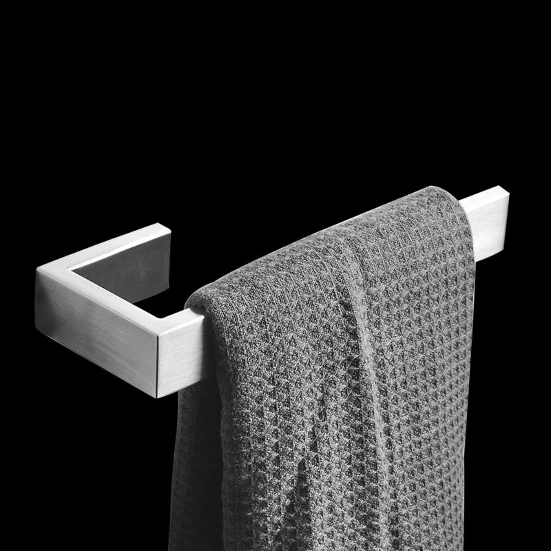 FLG 304 Нержавеющая сталь Матовый никель аксессуары для ванной наборы настенное крепление полотенца бар халат крючок держатель бумаги аксессуары для ванной комнаты Набор