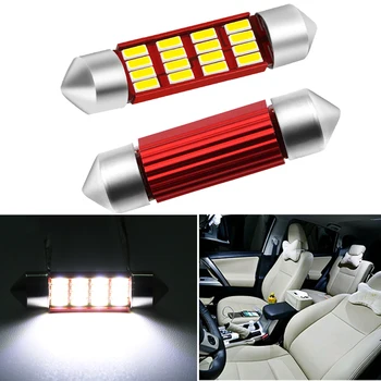 

2pcs Canbus Featoon C5W 36mm LED Car Interior Light For Nissan Tiida Sentra Teana J31 Mitsubishi Lancer 9 10 I200 ASX Pajero 4