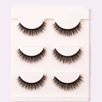 

New Style 3D False Eyelash Natural Model Multilayer Stereo Light Stage Makeup X06 Wholesale Volume Lashes Extension Tools