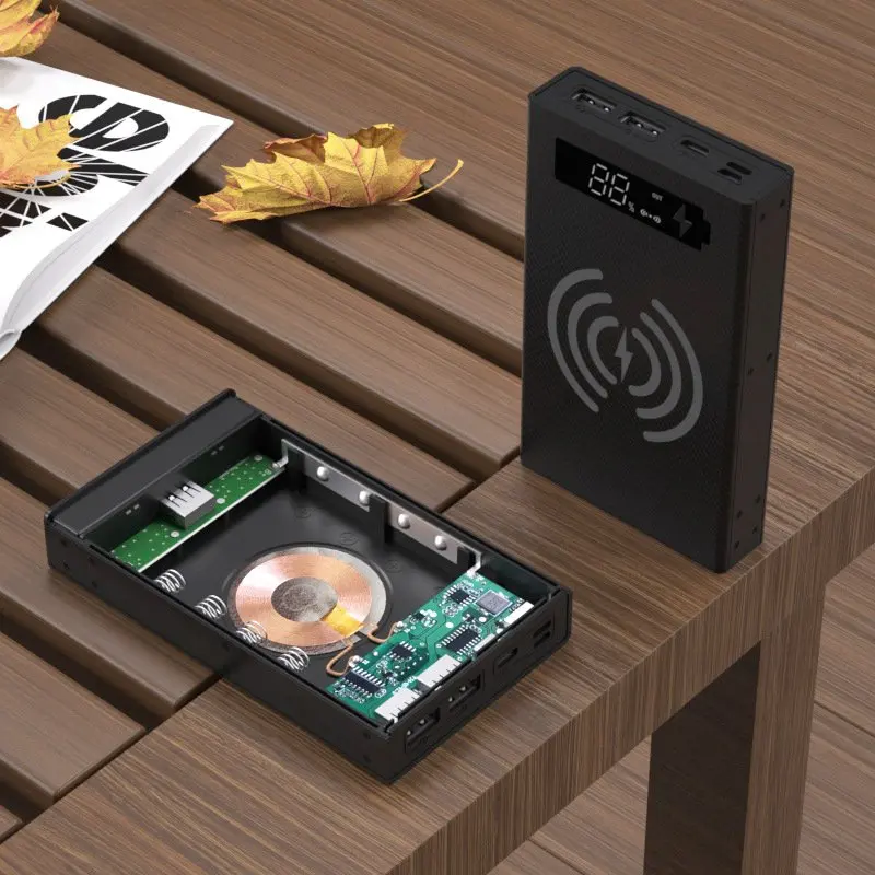 Блок питания QC 3 0 PD для быстрой зарядки мобильного телефона многосекционный