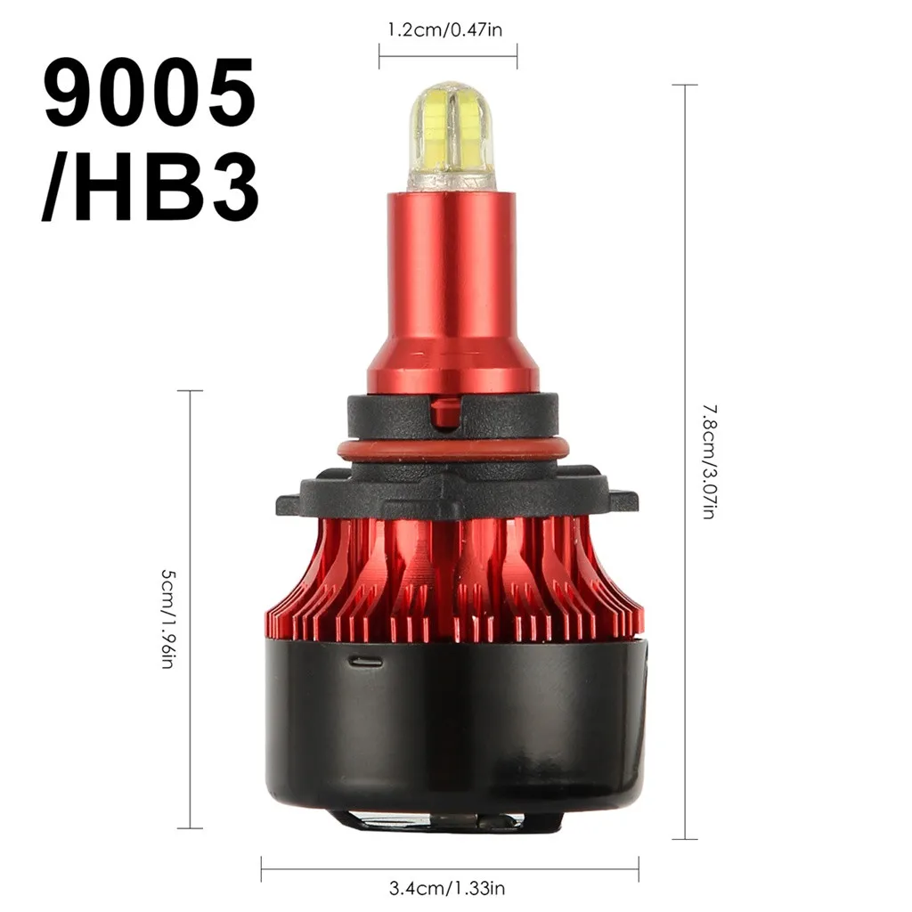 2 шт. 8 граней 13500LM H11 H7 Светодиодные Автомобильные фары лампы 6000K H8 H1 HB3 9005 HB4 9006 72W фары для 3D 360 градусов Автомобильный противотуманный свет G7