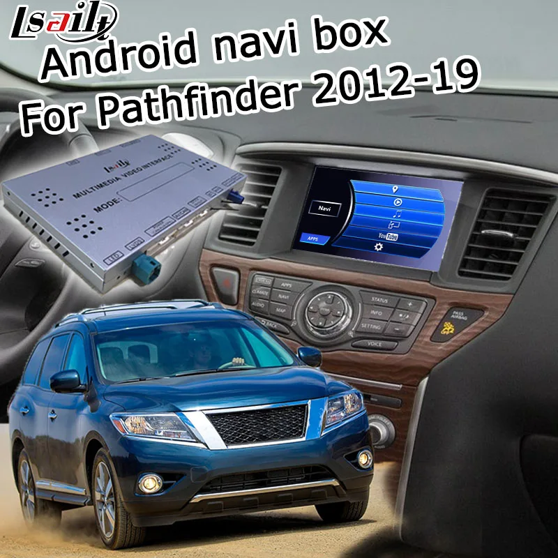 Lsailt Android gps навигационная коробка для Nissan Pathfinder 2012- high end, с G QX50 QX60 Q70 QX80 и т. д. youtube Яндекса поддержка