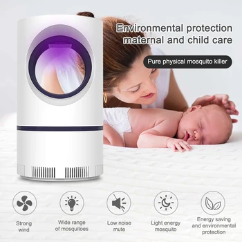 

Mosquito Killing Lamp LED Household Insect Repellent Photocatalyst Mosquito Killer Mute USB Fly-killer Lamp Night Light