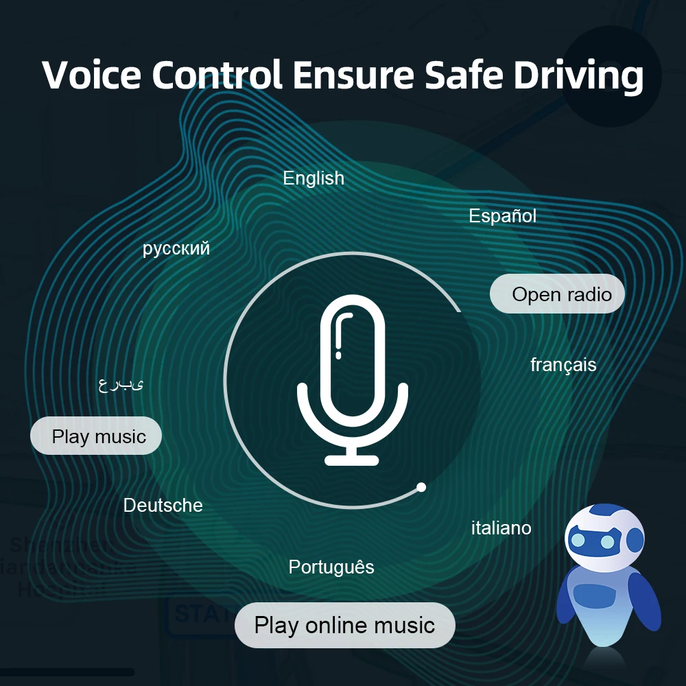 US $101.47 Isudar Car Radio Voice Comtrol For Toyota Rav4 4 Xa40 5