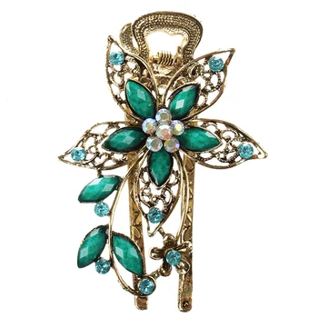 

Lovely Vintage Jewelry Crystal Hair Clips Hairpins - For Hair Clip Beauty Tools