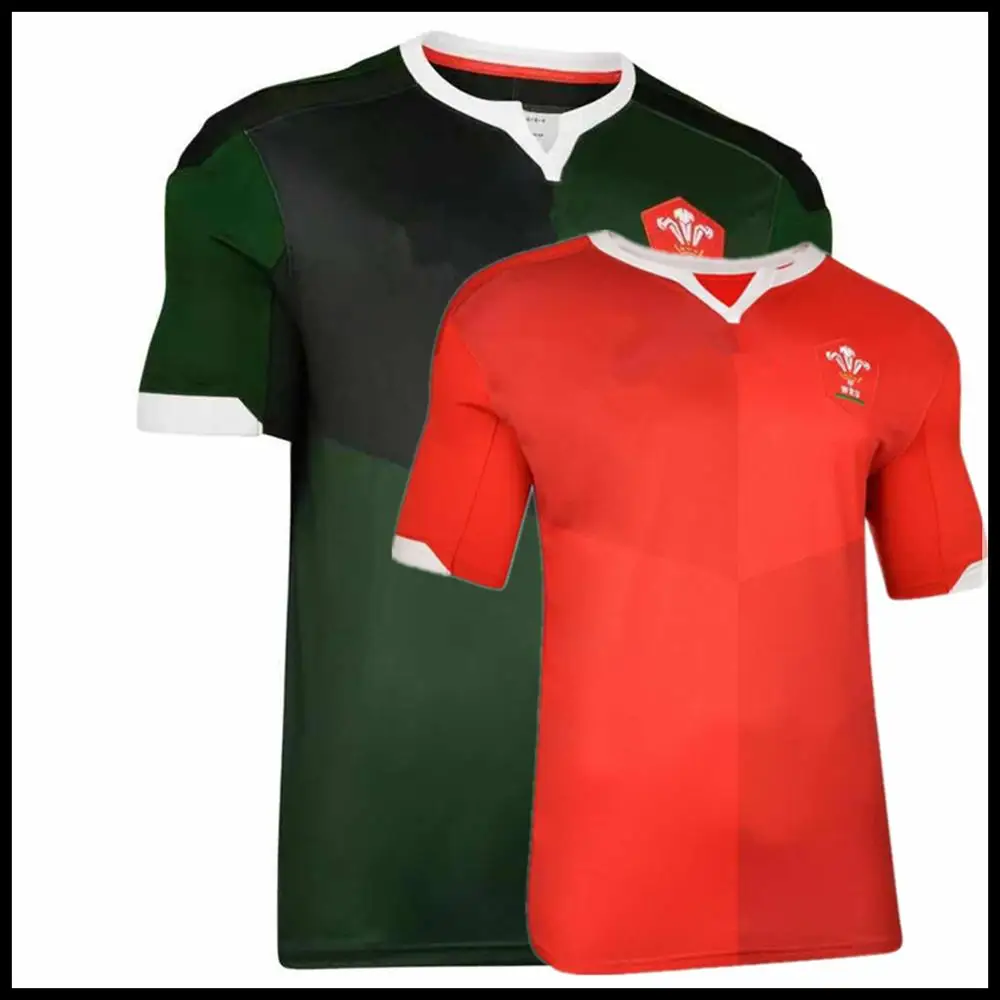 

rugby jersey 2019 WALES RWC HOME away RUGBY shirt big size S-5XL