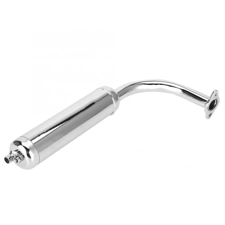 Motorized Bicycle Bike Engine Exhaust Pipe Muffler Fits for 48cc 66cc