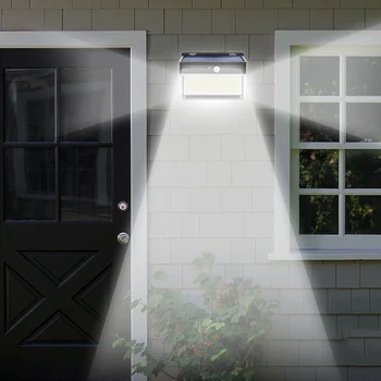 

Outdoor Solar Garden Light Solar Lamp PIR Motion Sensor Sunlight Outdoor Powered Waterproof Street Lamp for Garden Decoration